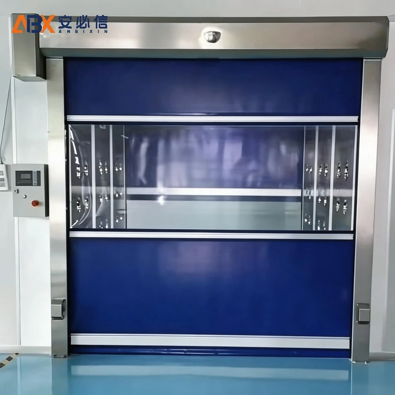 吴忠PVC快速门